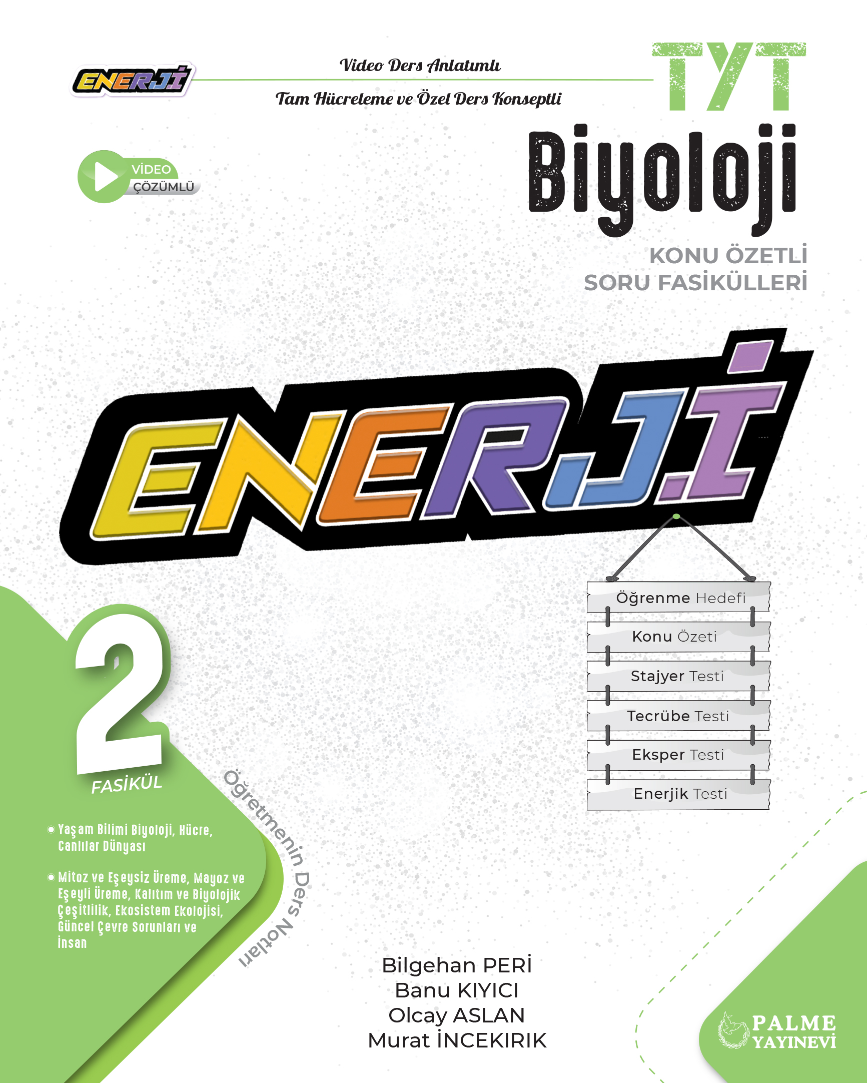 TYT Enerji Biyoloji Konu Anlatımlı Soru Fasikülü kapak görseli